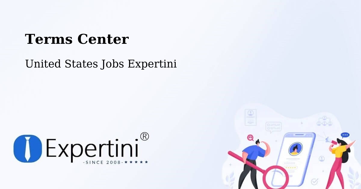 Terms of Service – Chetek - United States Jobs Expertini