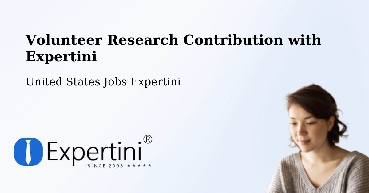 Volunteer Research Contribution Program – Chetek - United States Jobs Expertini