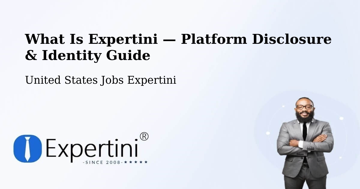 What Is Expertini — Platform Disclosure & Identity Guide – Chetek